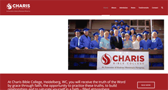 Desktop Screenshot of charisbiblecollege.org.za